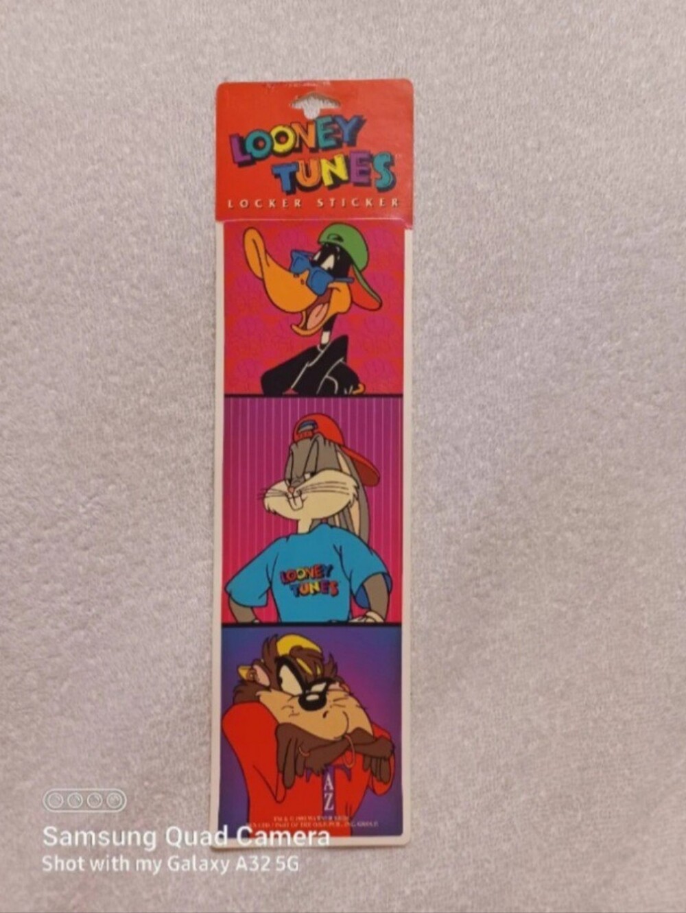 Vintage Looney tunes the gang home boys locker sticker